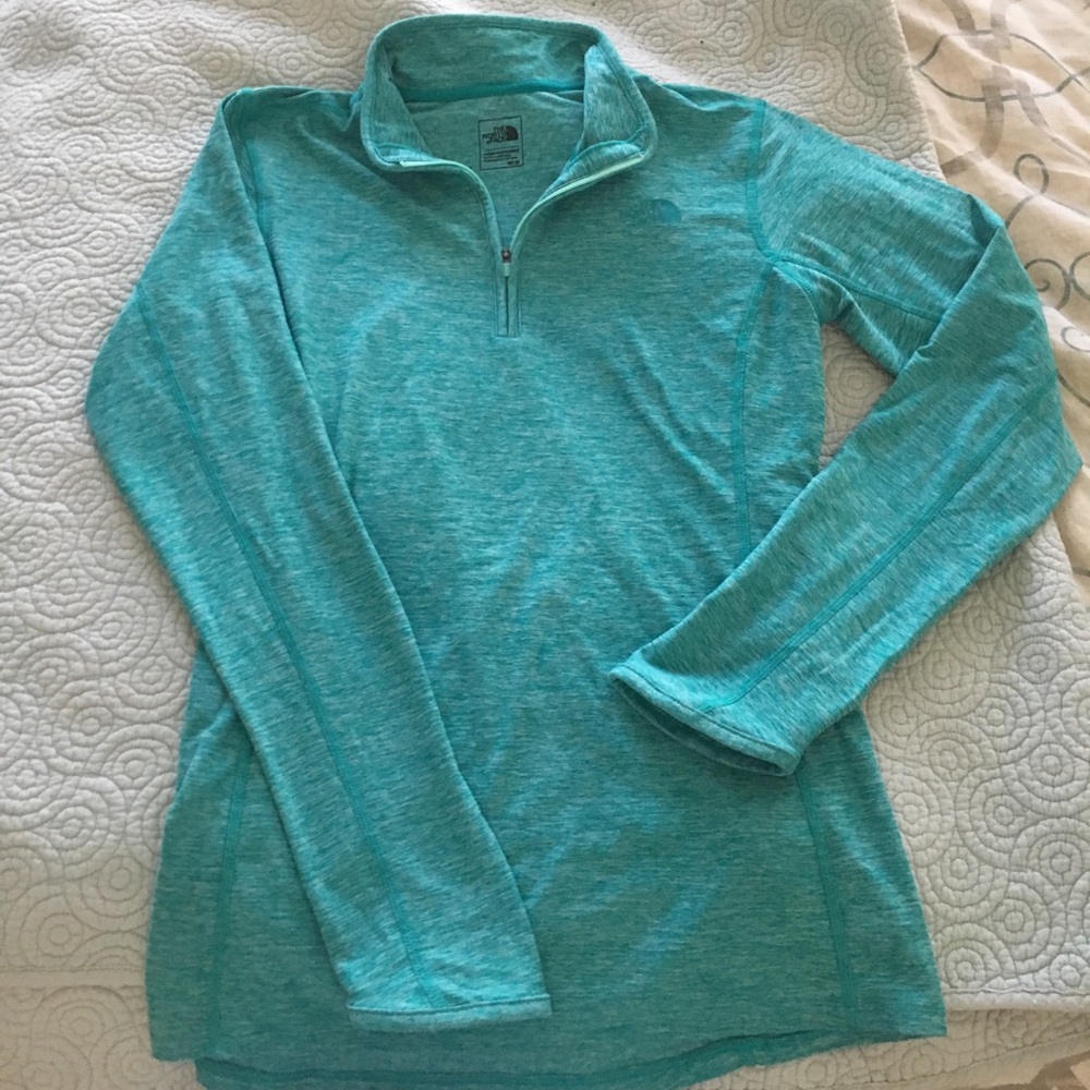 North Face quarter zip.